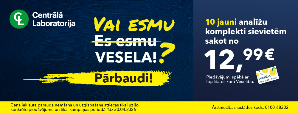 Vai esmu vesela? 10 jauni analīžu komplekti sievietēm