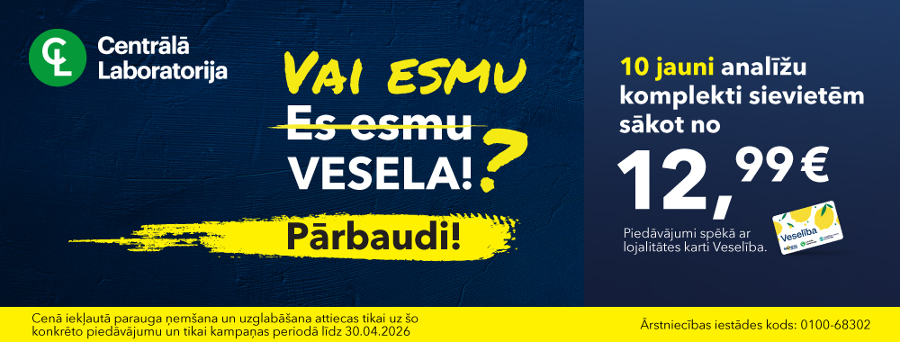 Vai esmu vesela? 10 jauni analīžu komplekti sievietēm